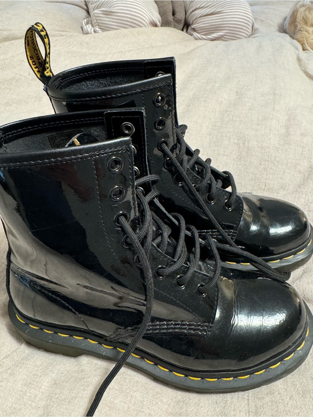 Dr. Martens 1460 Black Patent Leather 8-Eye Boots Women’s US 6 / UK 4 / EU 37
